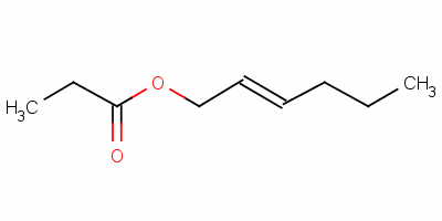 反-2-己烯-1-丙酸甲酯结构式_53398-80-4结构式