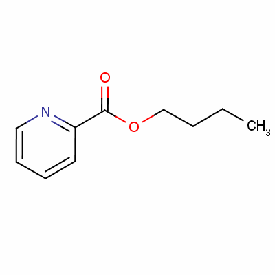 α-吡啶甲酸正丁酯结构式_5340-88-5结构式