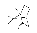 (1R)-(-)-硫代樟脑结构式_53402-10-1结构式