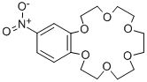 4-Nitrobenzo-18-crown-6 Structure,53408-96-1Structure