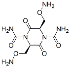 (3R,6r)-3,6-bis[(aminooxy)methyl ]-2,5-dioxopiperazine-1,4-dicarboxamide Structure,53459-32-8Structure