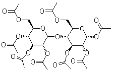 D-(+)-纤维二糖八乙酸酯结构式_5346-90-7结构式