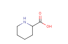 六氢吡啶-alpha-羧酸结构式_535-75-1结构式