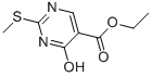 1,4-二氢-2-甲巯基-4-氧代-5-嘧啶甲酸乙酯结构式_53554-29-3结构式