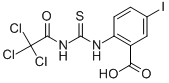 5-碘-2-[[硫氧代[(三氯乙酰基)氨基]甲基]氨基]-苯甲酸结构式_536984-63-1结构式