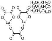 草酸镧水合物结构式_537-03-1结构式