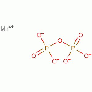 Diphosphoric acid,manganese(4+) salt (1:1) Structure,53731-35-4Structure