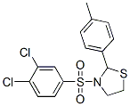 (9CI)-3-[(3,4-二氯苯基)磺酰基]-2-(4-甲基苯基)-噻唑烷结构式_537678-10-7结构式
