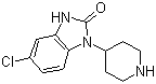 5-氯-1,3-二氢-1-(4-哌啶基)-2H-苯并咪唑-2-酮结构式_53786-28-0结构式