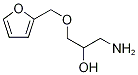 1-氨基-3-(2-呋喃基甲氧基)丙烷-2-醇结构式_5380-89-2结构式