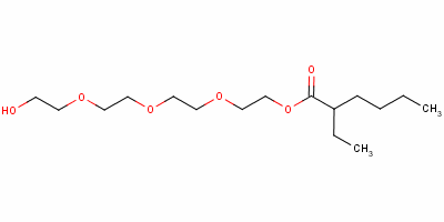 2-[2-[2-(2-羟基乙氧基)乙氧基]乙氧基]乙基 2-乙基己酸酯结构式_53814-86-1结构式