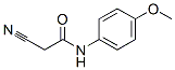 2-氰基-N-(4-甲氧基苯基)乙酰胺结构式_5382-38-7结构式