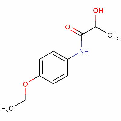 N-lactoyl-p-phenetidine Structure,539-08-2Structure
