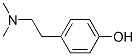 4-(2-二甲基氨基乙基)苯酚结构式_539-15-1结构式