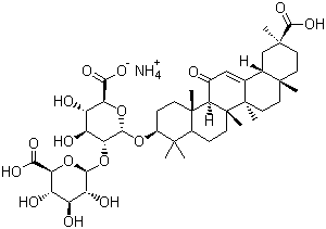甘草酸铵结构式_53956-04-0结构式
