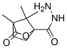 (9ci)-4,7,7-三甲基-3-氧代-2-噁双环[2.2.1]庚烷-1-羧酸肼结构式_539858-02-1结构式