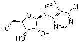 6-氯嘌呤核苷结构式_5399-87-1结构式