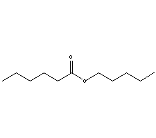 己酸戊酯结构式_540-07-8结构式