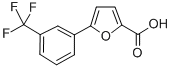 5-[3-(三氟甲基)苯基]-2-甲酸结构式_54022-99-0结构式