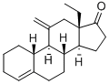13-Ethyl-11-methylene-gon-4-en-17-one Structure,54024-21-4Structure