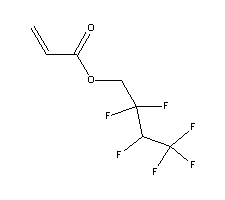 丙烯酸六氟丁酯结构式_54052-90-3结构式