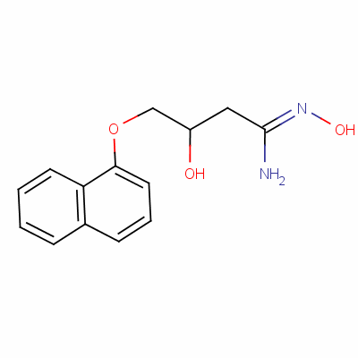 N,3-二羟基-4-(萘-1-基氧基)丁酰胺结构式_54063-51-3结构式