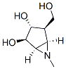 (1r,2r,3r,4r,5r)-(9ci)-4-(羟基甲基)-6-甲基-6-氮杂双环[3.1.0]己烷-2,3-二醇结构式_540776-11-2结构式