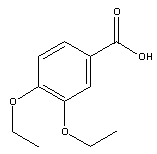 3,4-二乙氧基苯甲酸结构式_5409-31-4结构式