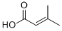 3,3-二甲基丙烯酸结构式_541-47-9结构式