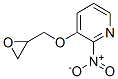 Pyridine,2-nitro-3-(oxiranylmethoxy)-(9ci) Structure,54127-40-1Structure