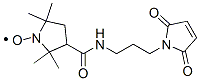 (3S)-1-羟基-N-(3-马来酰亚胺基丙基)-2,2,5,5-四甲基吡咯烷-3-甲酰胺结构式_54135-55-6结构式