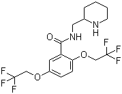 氟卡尼结构式_54143-55-4结构式