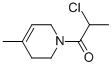 (9ci)-1-(2-氯-1-氧代丙基)-1,2,3,6-四氢-4-甲基-吡啶结构式_54152-09-9结构式