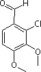 2-氯-3,4-二甲氧基苯甲醛结构式_5417-17-4结构式