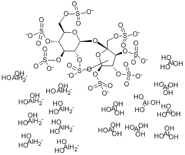 硫糖铝结构式_54182-58-0结构式