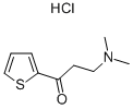 3-二甲基氨基-1-(2-噻吩)-1-丙酮盐酸盐结构式_5424-47-5结构式