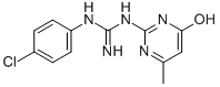 N-(4-氯苯基)-n-(4-羟基-6-甲基嘧啶-2-基)胍结构式_5429-13-0结构式