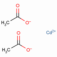 乙酸镉结构式_543-90-8结构式
