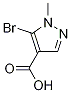 5-溴-1-甲基-1H-吡唑-4-羧酸结构式_54367-67-8结构式