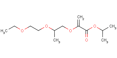 聚(丙二醇)甲醚丙烯酸酯结构式_54398-08-2结构式