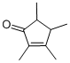 2,3,4,5-四甲基-2-环戊烯酮结构式_54458-61-6结构式