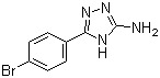 5-(4-溴苯基)-4H-1,2,4-三唑-3-胺结构式_54464-13-0结构式