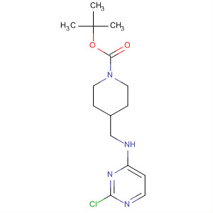 4-(((2-氯嘧啶-4-基)氨基)甲基)哌啶-1-羧酸叔丁酯结构式_544696-23-3结构式