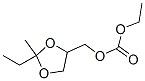 乙基(2-乙基-2-甲基-1,3-二氧戊环-4-基)甲基碳酸酯结构式_545517-68-8结构式