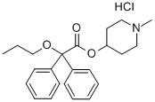盐酸丙哌维林结构式_54556-98-8结构式