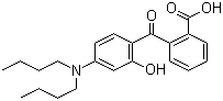 2-(4-二丁基氨基-2-羟基苯甲酰基)苯甲酸结构式_54574-82-2结构式