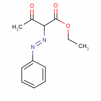 2-(Phenylazo)acetoacetic acid ethyl ester Structure,5462-33-9Structure