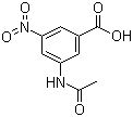 3-乙酰氨基-5-硝基苯甲酸结构式_5464-58-4结构式