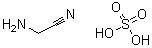 氨基乙腈硫酸盐结构式_5466-22-8结构式