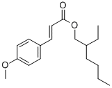 对甲氧基肉桂酸辛酯结构式_5466-77-3结构式